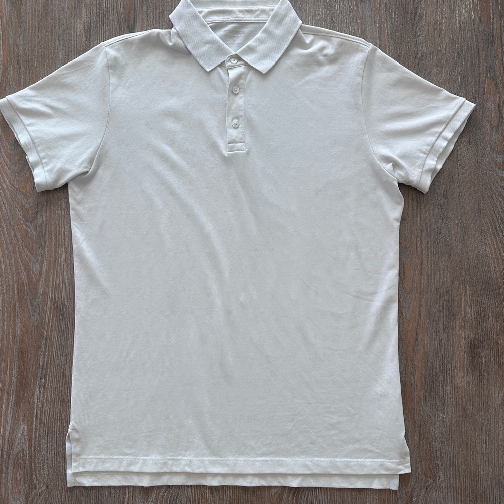Bonobos Slim Fit Pique Polo – Men’s Medium – White